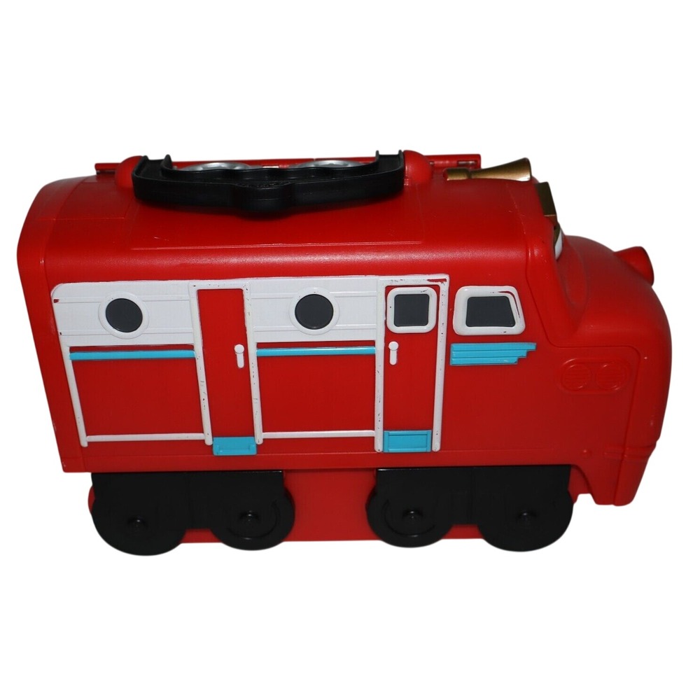 Learning Curve CHUGGINGTON Wilson Red Train Storage Carrying Carry Case